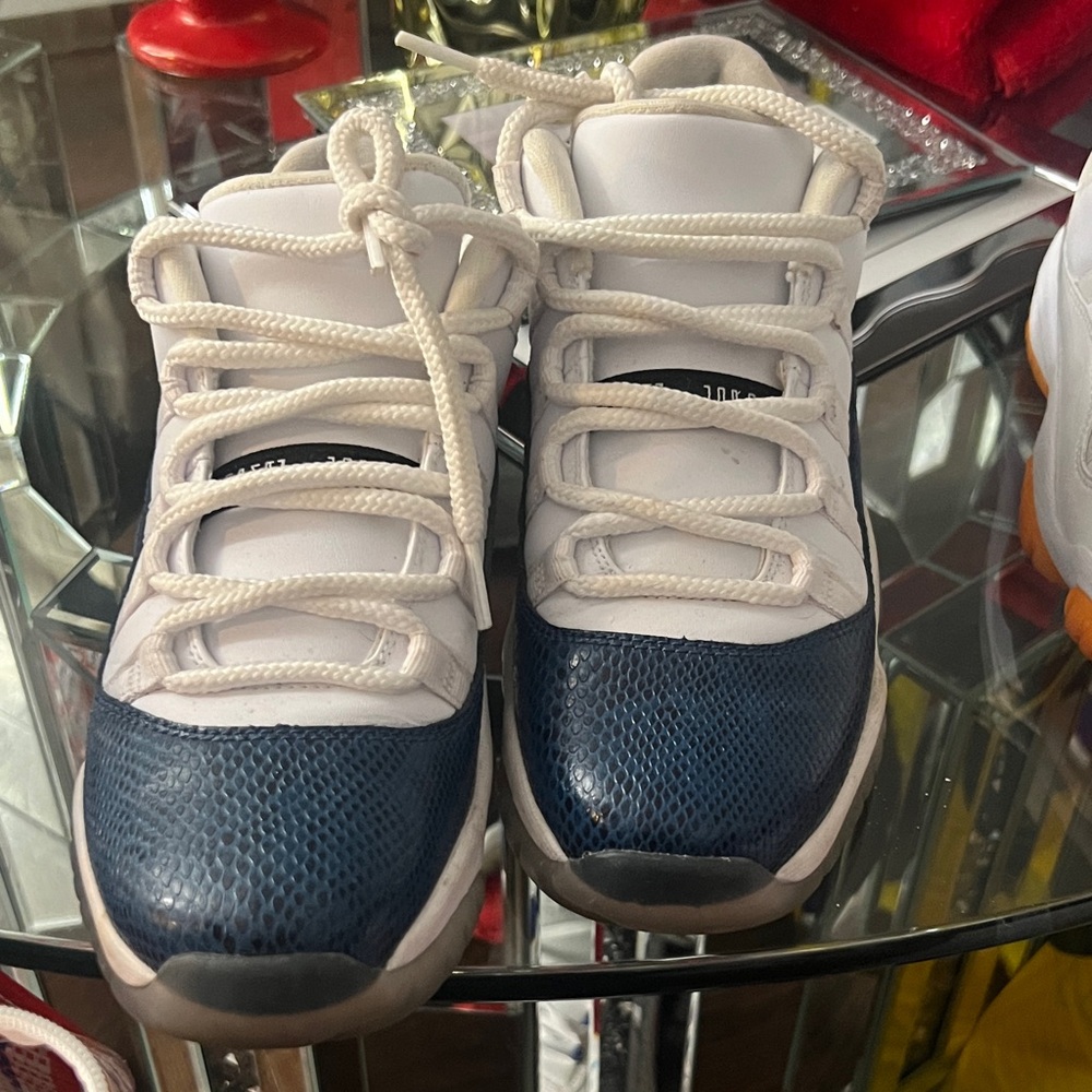 Stylish Kids Navy and White Sneakers